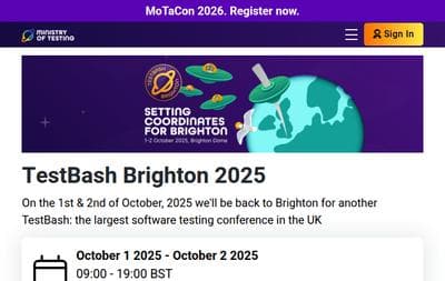 TestBash Brighton