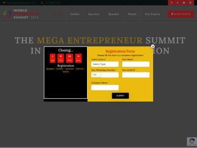 WORLD ENTREPRENEUR SUMMIT Dubai