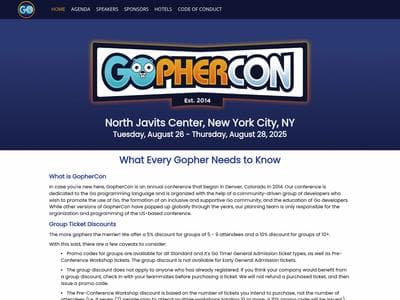 Gopher Con