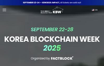 Korea Blockchain Week