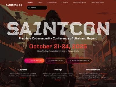 SAINTCON Training