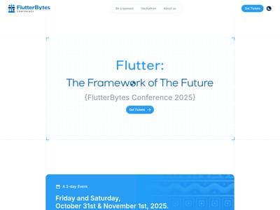 FlutterBytes Conference