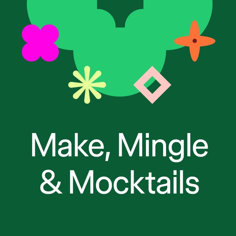 Make, Mingle, & Mocktails A Cozy Figma Makeathon