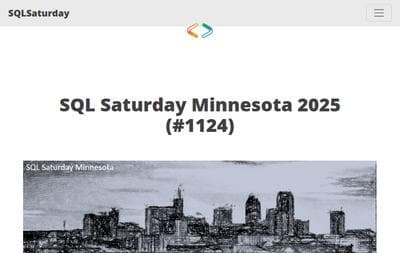 SQLSaturday Minnesota