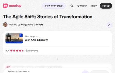 The Agile Shift Stories of Transformation