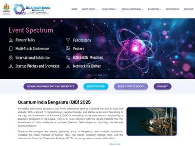 Quantum India Bengaluru Summit