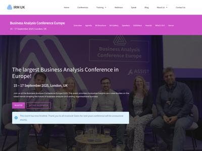 Business Analysis Conference Europe