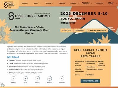 Open Source Summit Japan