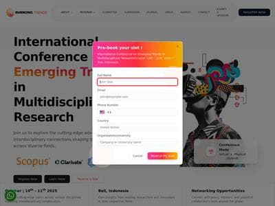 Emerging Trends in Multidisciplinary Research