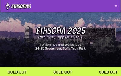 ETHSofia Conference & Hackathon