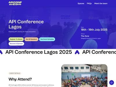 API Conf Lagos