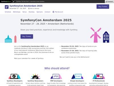 SymfonyCon Amsterdam