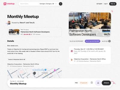 Monthly Meetup
