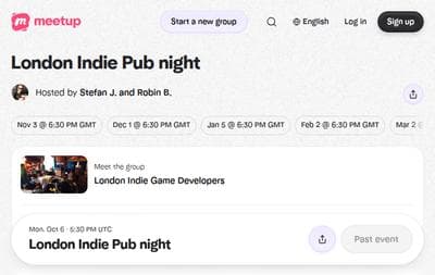 London Indie Pub night
