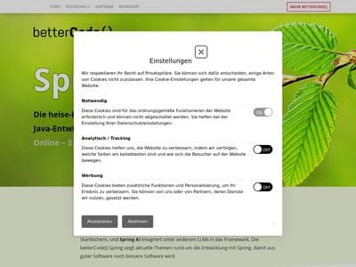 betterCode Spring