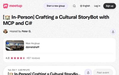 In-Person Crafting a Cultural StoryBot with MCP and C