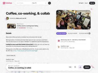 Coffee, co-working, & collab
