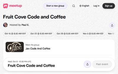 Fruit Cove Code and Coffee