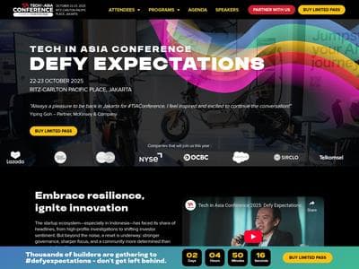Tech in Asia Conference