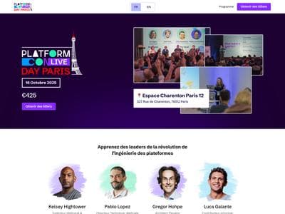 PlatformCon25 Live Day Paris