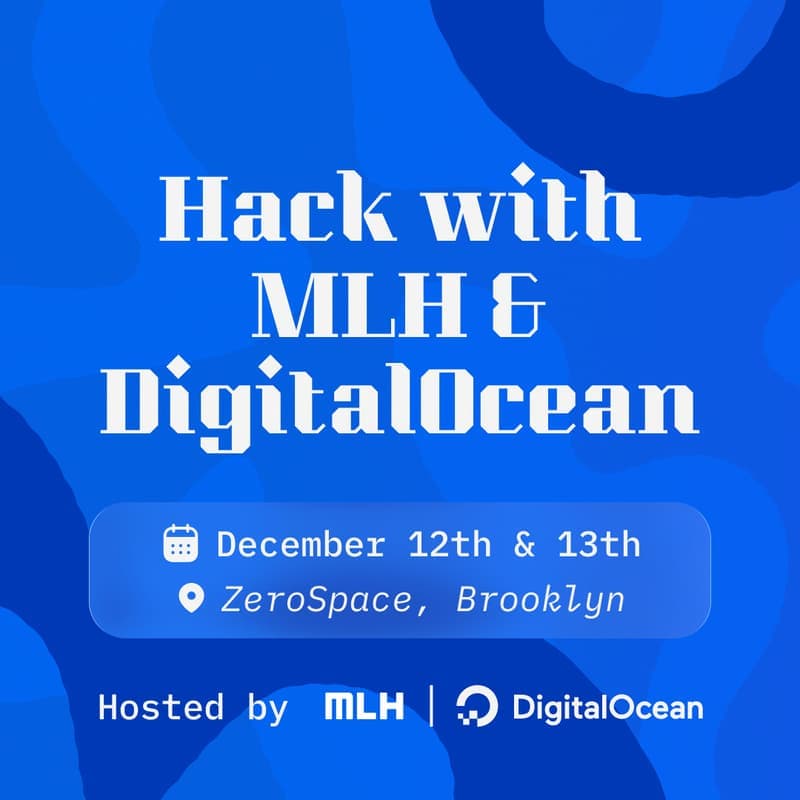 Hack with MLH and DigitalOcean NYC