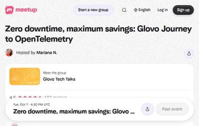 Zero downtime, maximum savings Glovo Journey to OpenTelemetry