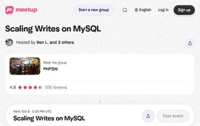 Scaling Writes on MySQL