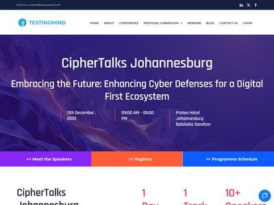 Cybersecurity Summit | Johannesburg