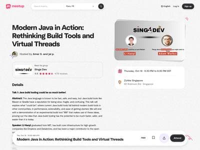 Modern Java in Action Rethinking Build Tools and Virtual Threads