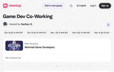 Game Dev Co-Working