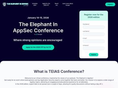 The Elephant in AppSec Conference