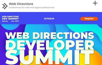 Web Directions Developer Summit