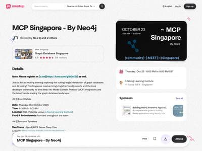 MCP Singapore - By Neo4j