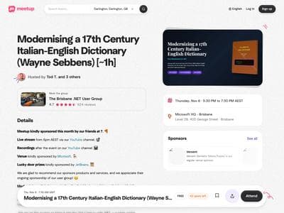 Modernising a 17th Century Italian-English Dictionary 1h