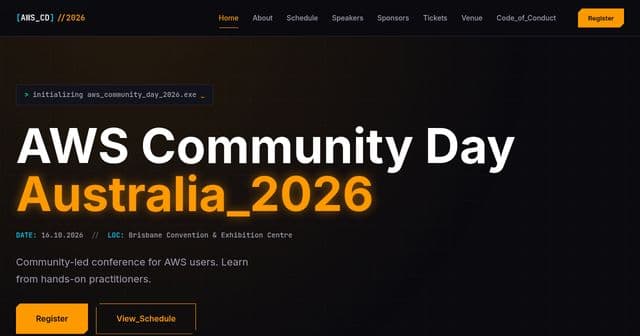 AWS Community Day Australia