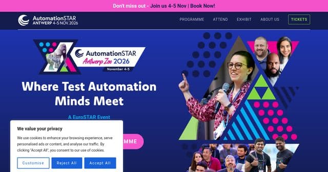 AutomationSTAR Test Automation Conference