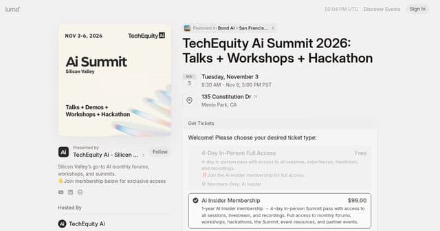 TechEquity Ai Summit