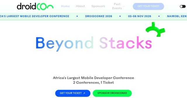 Droidcon & Fluttercon Kenya