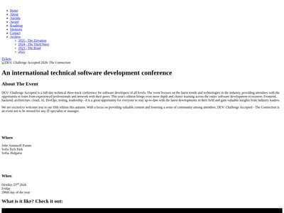 DEV Challenge Accepted