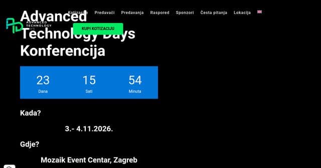 Advanced Technology Days 21