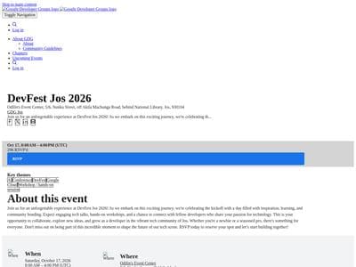 DevFest Jos