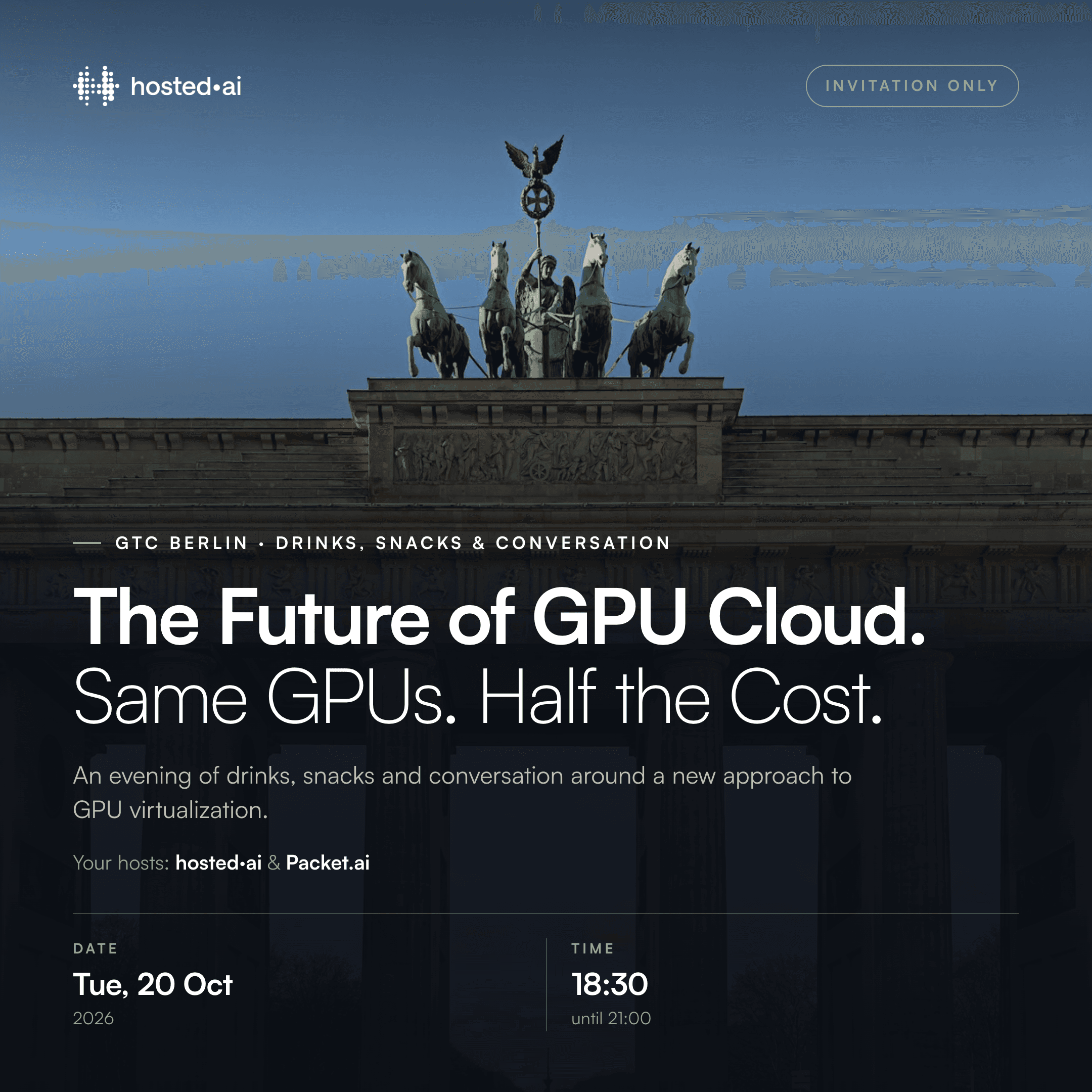 The Future of GPU Cloud Same GPUs. Half the Cost.