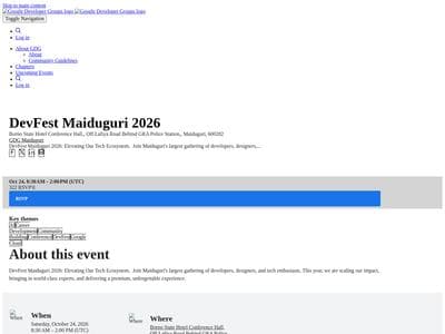 DevFest Maiduguri