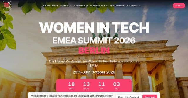 Women in Tech EMEA Summit