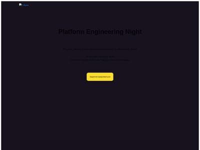 Platform Engineering Night