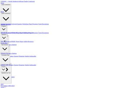 Pacific Northwest Software Quality Conference