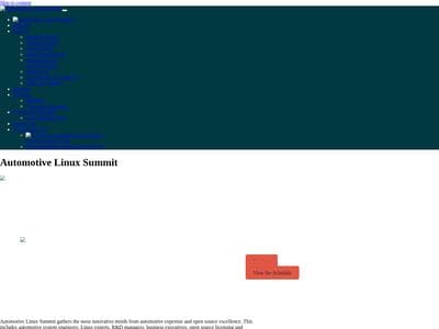 Automotive Linux Summit