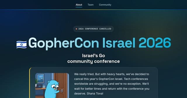 GopherCon Israel