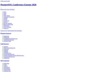 PGConf.EU