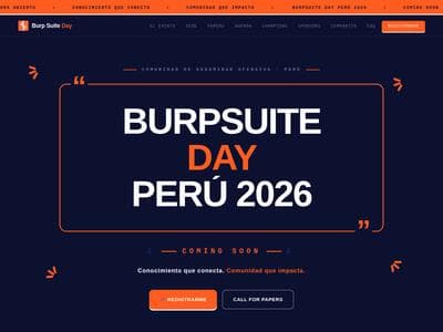 Burpsuite Day Peru